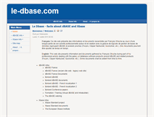 Tablet Screenshot of le-dbase.com